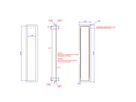 BACHMANN POWER FRAME Einbaurahmen Large 6-fach, silberfarben