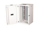 ROLINE 19-Zoll Wandgehäuse Pro 20 HE, 600x600 BxT zweiteilig schwenkbar grau