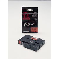 BROTHER TZe-431 Schriftband 12 mm laminiert rot/schwarz