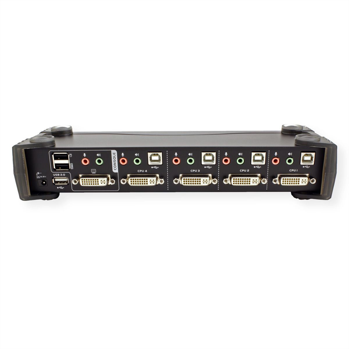 ATEN CS1764A KVM Switch DVI, USB, Audio, USB-Hub, 4 Ports