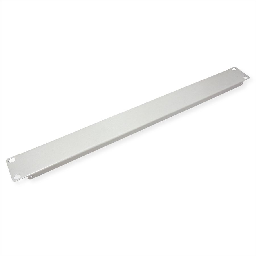 VALUE 19-Zoll-Blindplatte 1 HE, grau