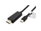 VALUE Mini DisplayPort Kabel, Mini DP-UHDTV, ST/ST, schwarz, 1 m