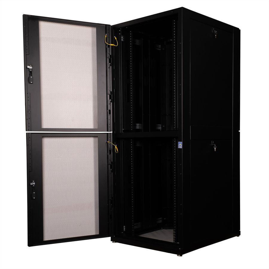 ROLINE Colocation-Schrank 47HE 800x1000mm, 2-Fächer, schwarz