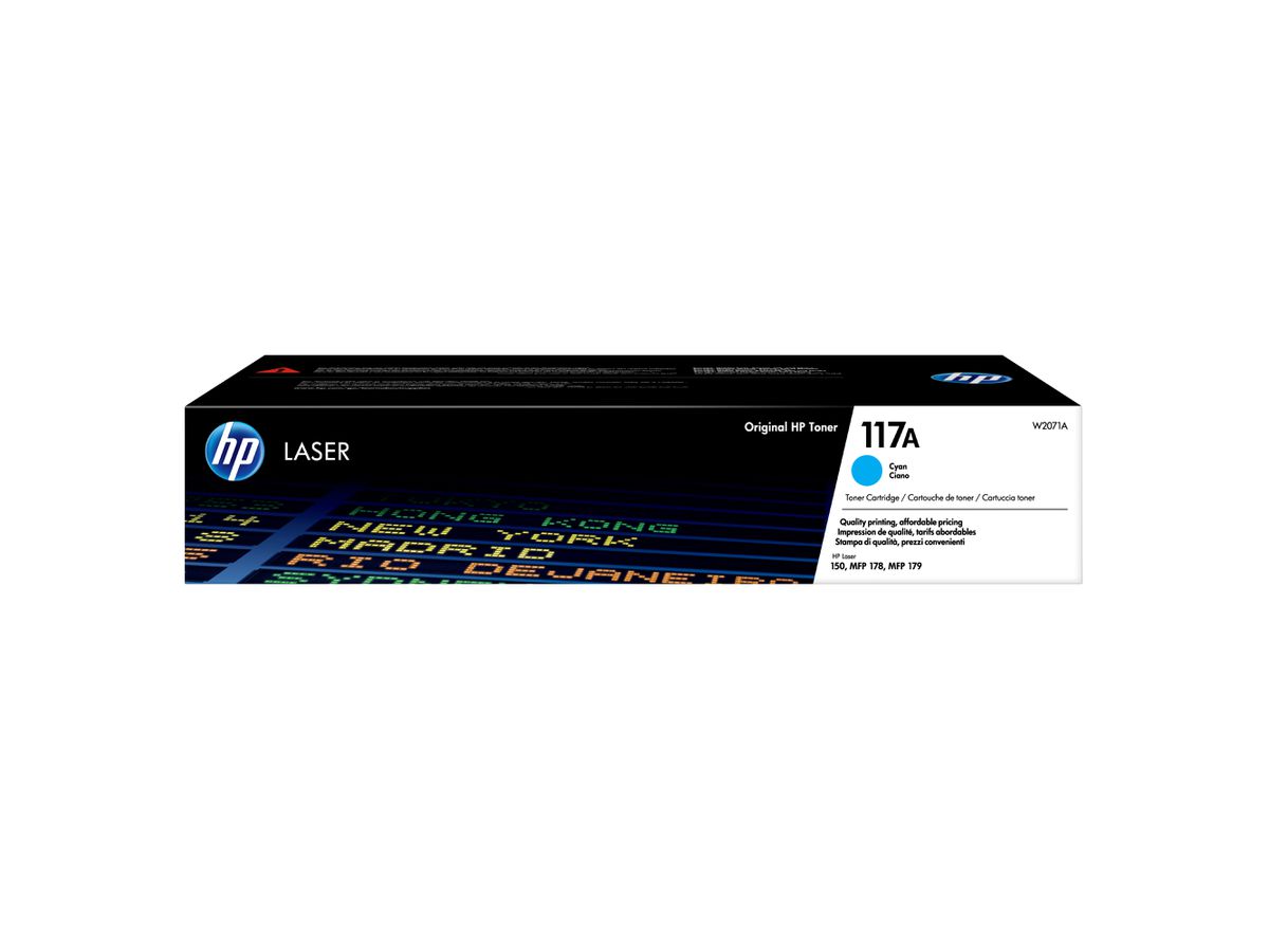 HP 117A Cyan Original Laser Tonerkartusche