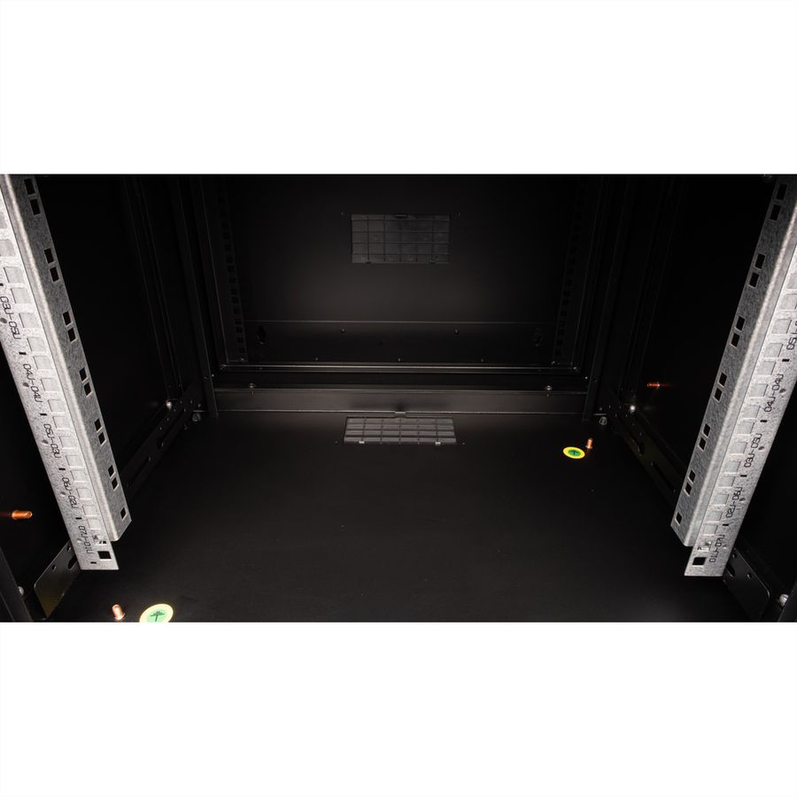 ROLINE 19-Zoll Wandgehäuse Pro 7 HE, 600x600 BxT zweiteilig schwenkbar schwarz