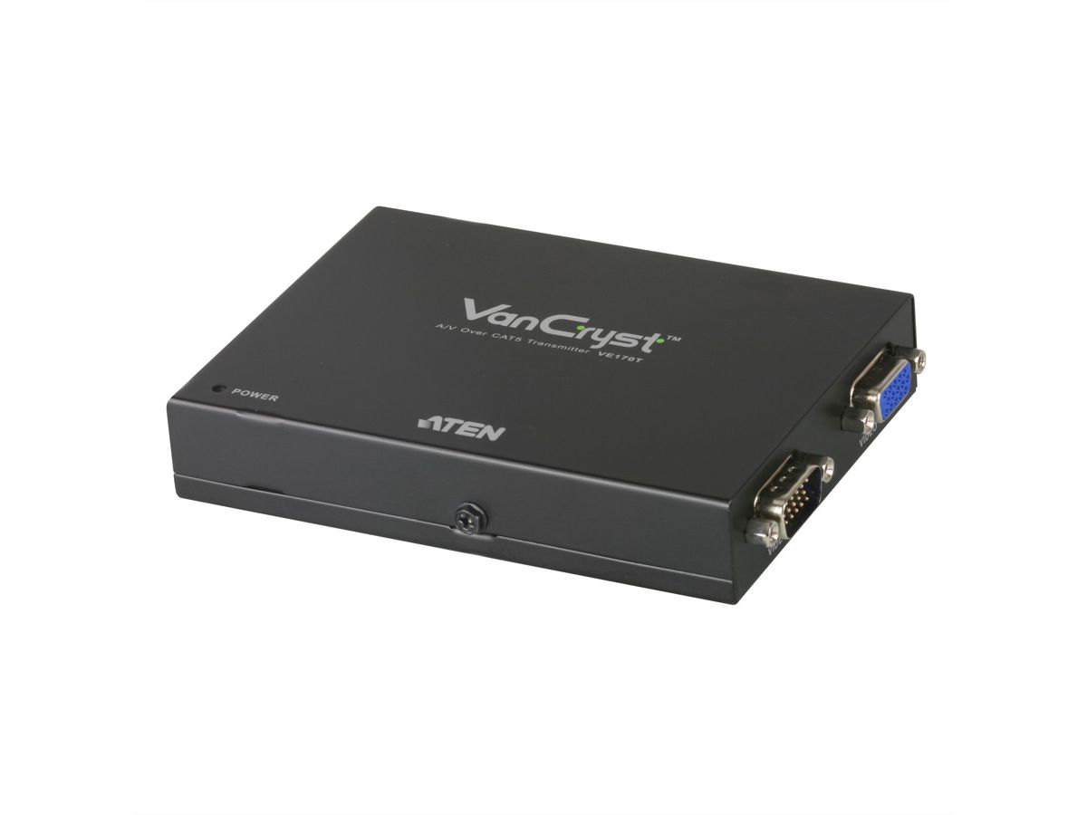 ATEN VE170 VGA Cat5 Audio/Video Extender (Sender und Empfänger)