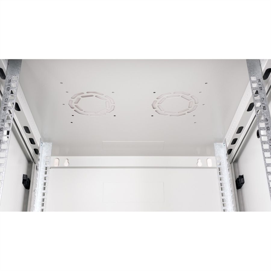 ROLINE 19-Zoll Wandgehäuse Basic Plus 18HE, 600x600 BxT grau