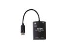 ATEN VS92DP 2-Port True 4K DisplayPort Splitter mit MST Hub