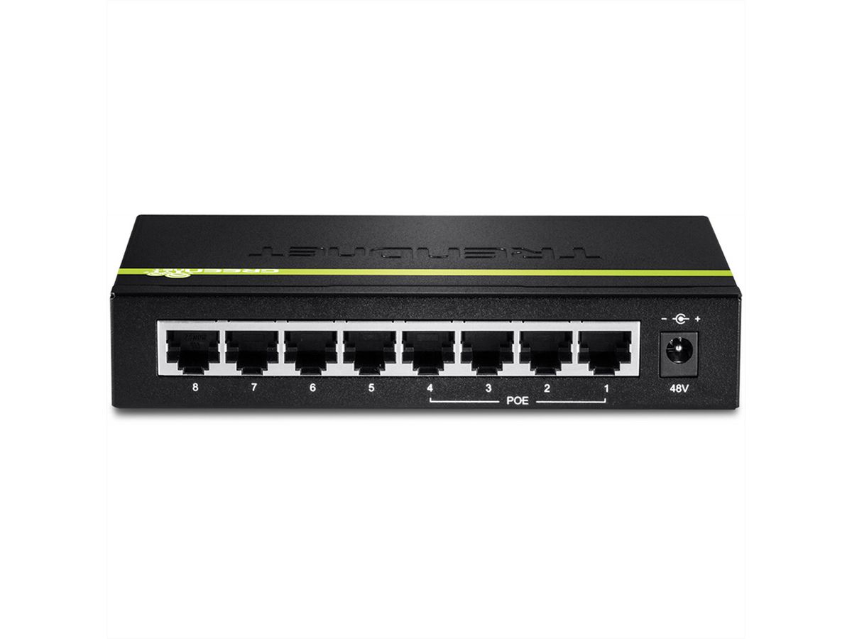 TRENDnet TPE-S44 Unmanaged network switch, Energie Über Ethernet (PoE)