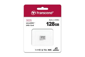 Transcend 300S 128GB MicroSDXC UHS-I Klasse 10 Speicherkarte