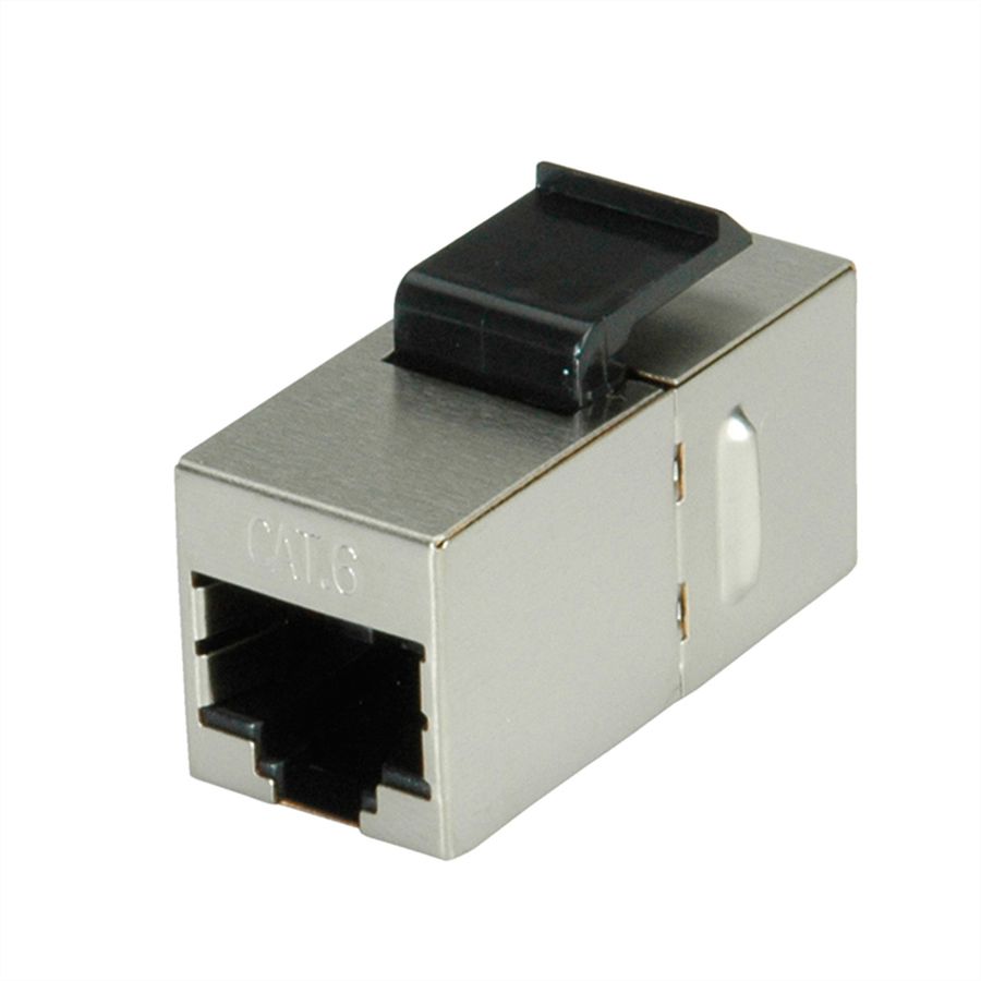 VALUE RJ-45 Kupplung, Keystone, geschirmt, Cat.6 (Class E)