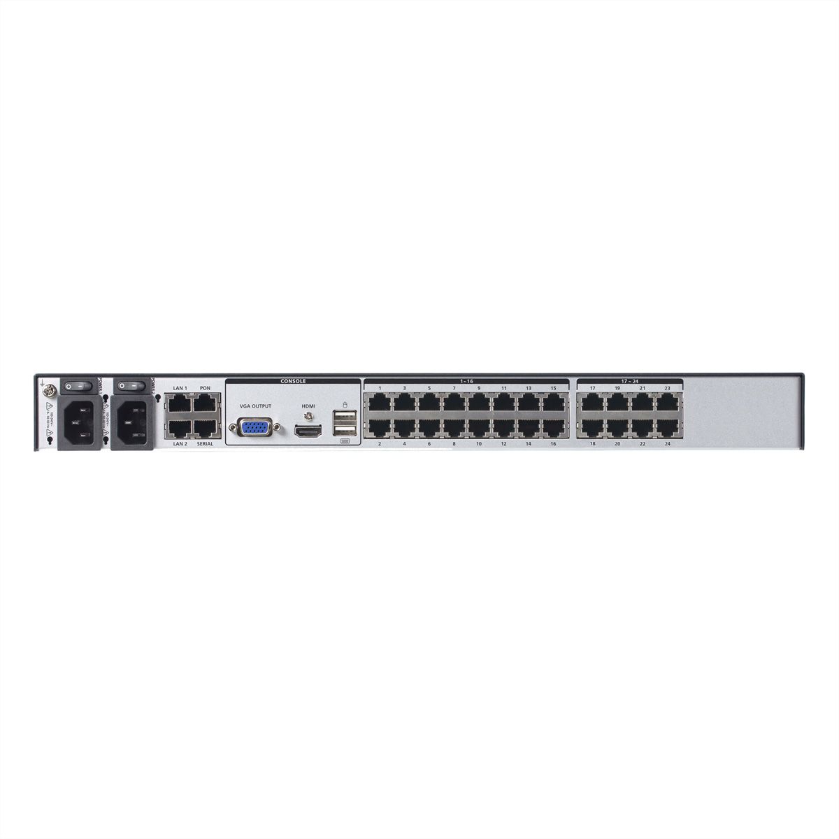 ATEN KN4024VB 24-Port Cat 5 KVM over IP 1 local und 4 remote