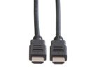 ROLINE GREEN HDMI High Speed Kabel mit Ethernet, TPE, schwarz, 3 m