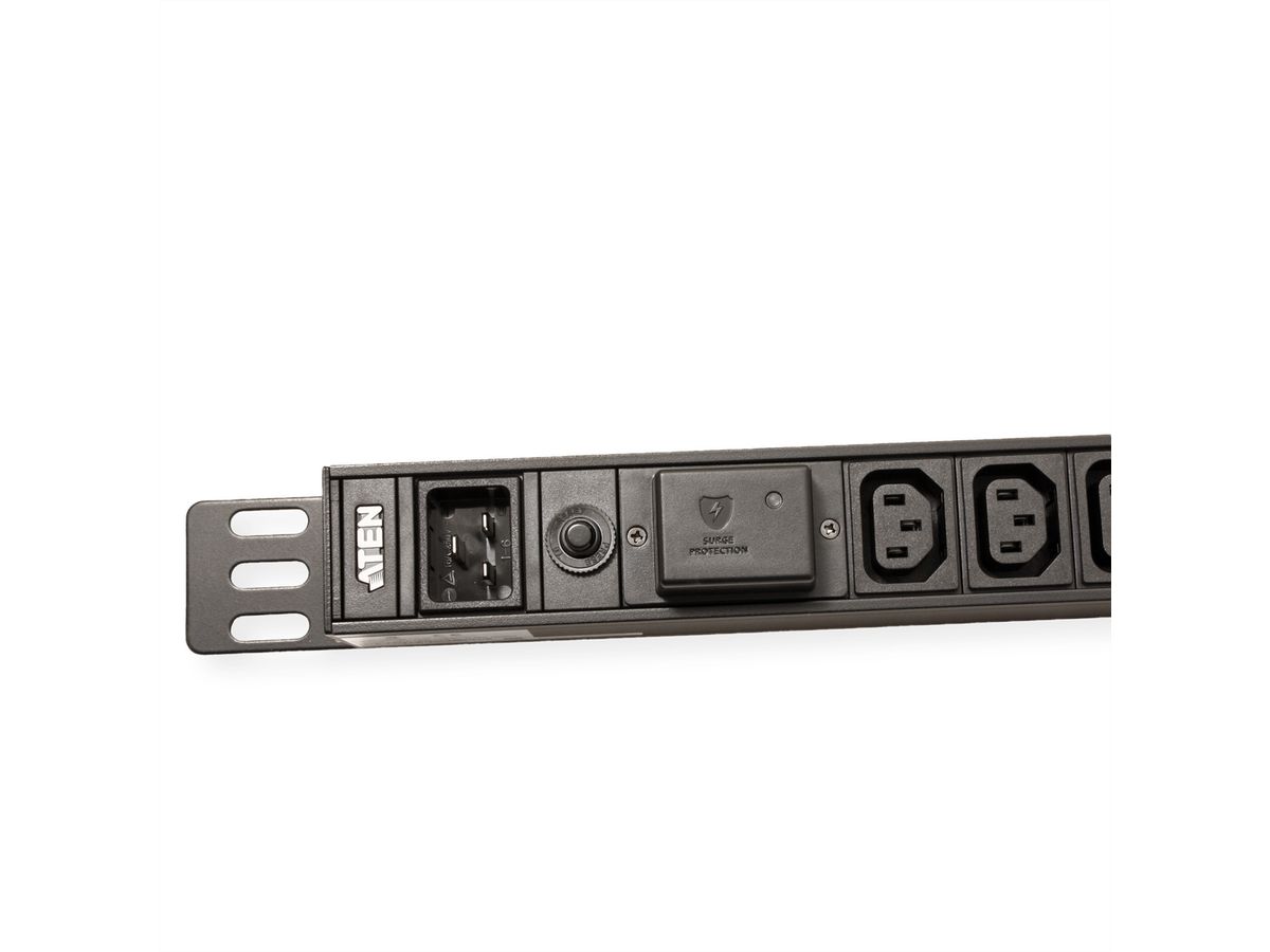 ATEN PE0118SG 1U 10A 18-Port Basic PDU mit Überspannungsschutz