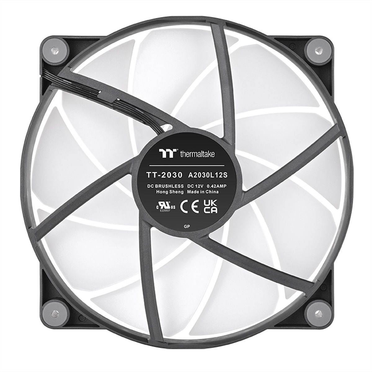 Thermaltake CT200 ARGB Sync 200mm Gehäuselüfter, schwarz