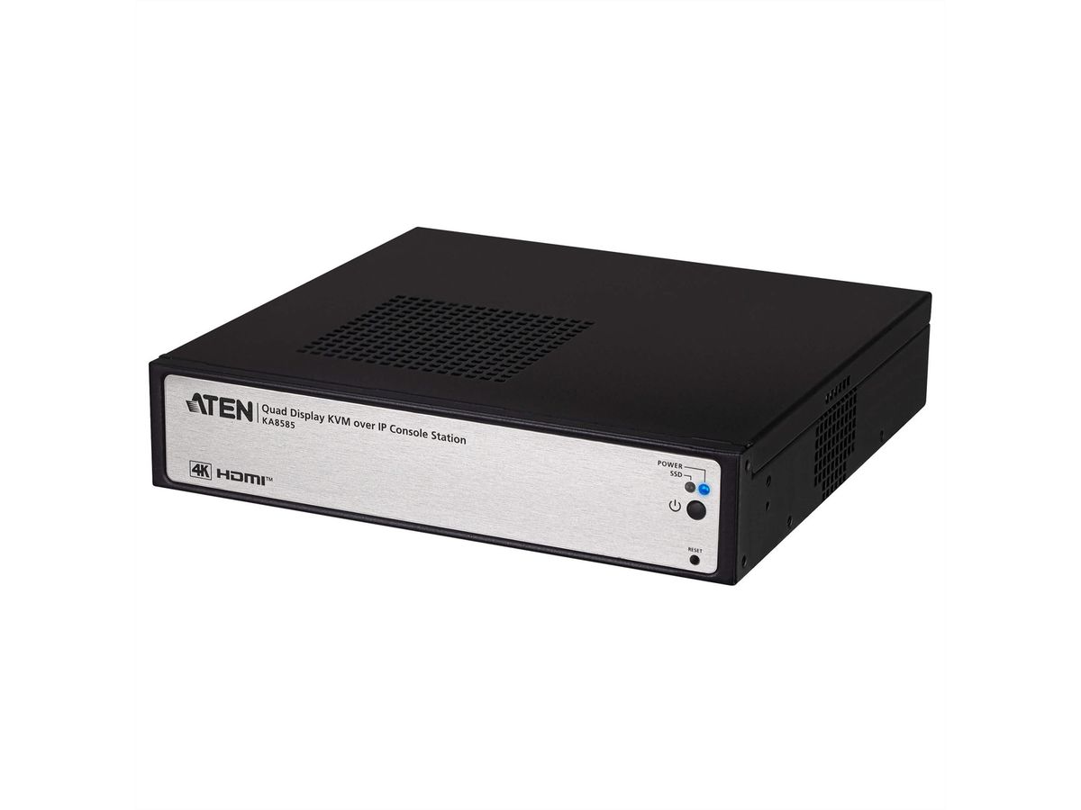 ATEN KA8585 Quad HDMI DP KVM Konsolenstation over IP