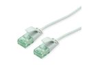 ROLINE RM UTP DataCenter Patchkabel Kat.6A (Class EA), slim, grau, 0,5 m