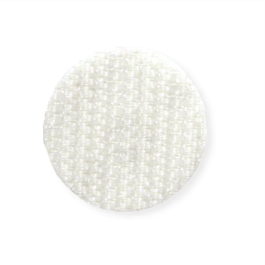 VELCRO® Klettpunkte Selbstklebend Nur Haken, 19mm x 125 Weiß