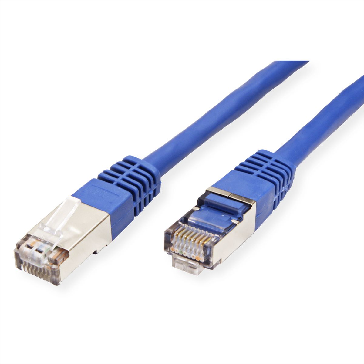VALUE Patchkabel Cat.6 (Class E) S/FTP (PiMF), blau, 2 m