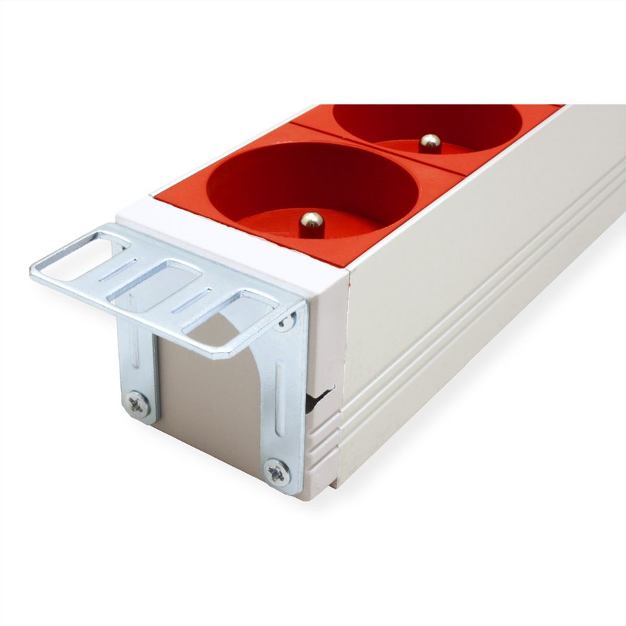 BACHMANN 19" 1HE 8xUTE rt 1xFuse 10A Strom 2,0m