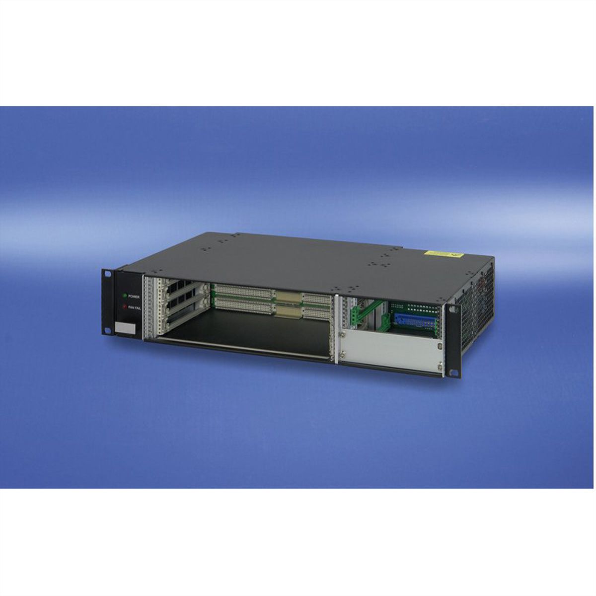 SCHROFF 2 HE, 4 Slot, mit Rear I/O - BGTR 2HE 277T 4SL VME64X P0