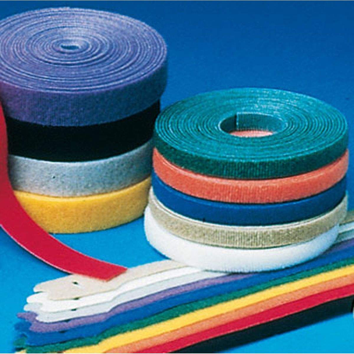 VELCRO® ONE-WRAP® Strap Klettband mit Lasche, 10Stk., schwarz, 20 cm