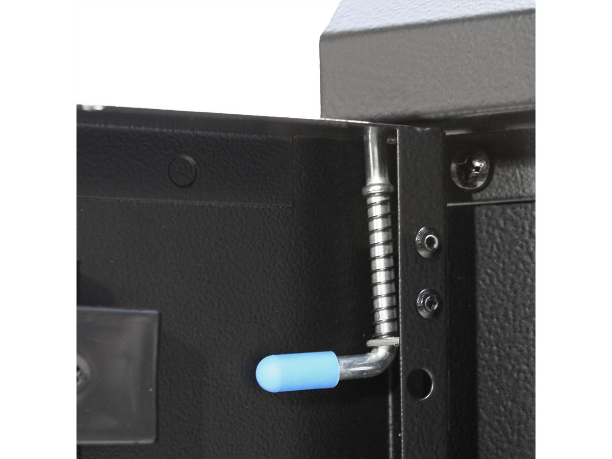 VALUE 19-Zoll Wandgehäuse 18HE, 600x600mm schwarz, Bausatz