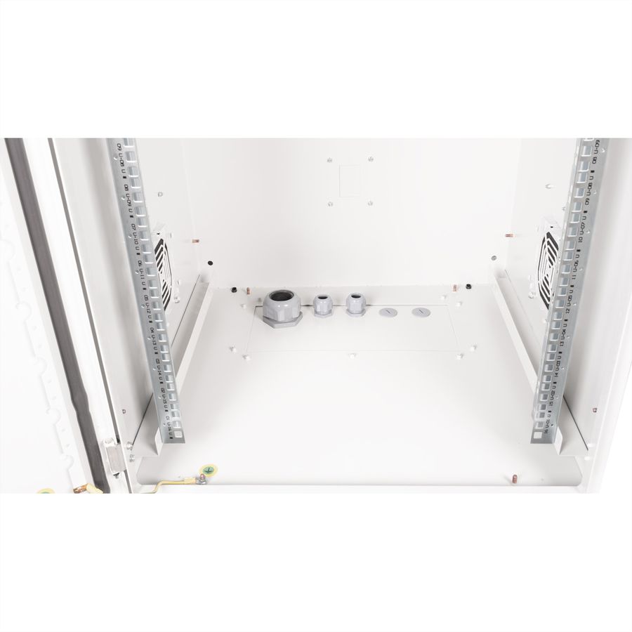 ROLINE 19-Zoll Wandgehäuse Pro 16 HE, 600x600 BxT IP55 outdoor grau