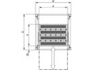 SCHROFF Fachboden ausziehbar (Universal eurorack) - FACHB.UNI.TELE.800B500T 7021