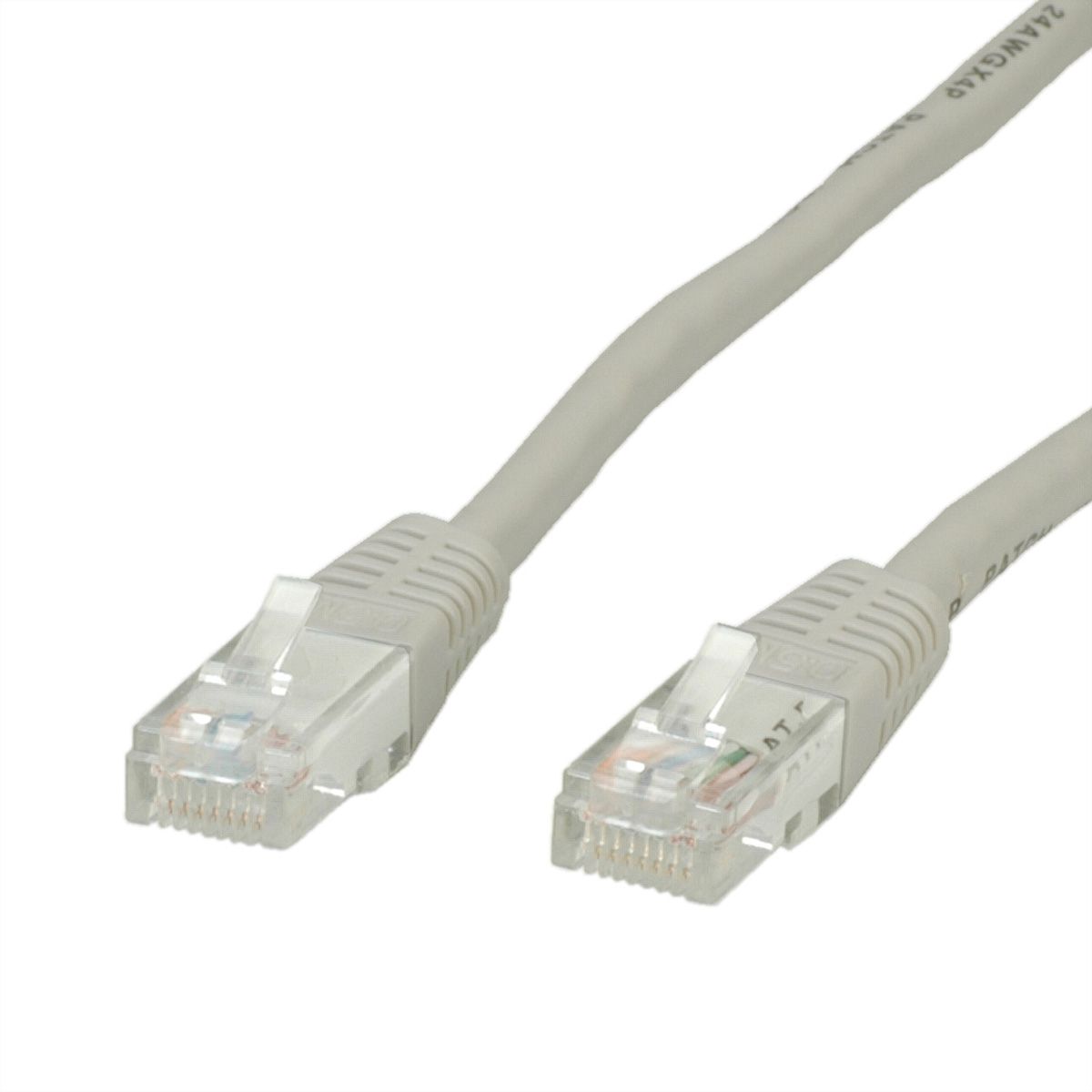VALUE Patchkabel Cat.6 (Class E) UTP, grau, 5 m