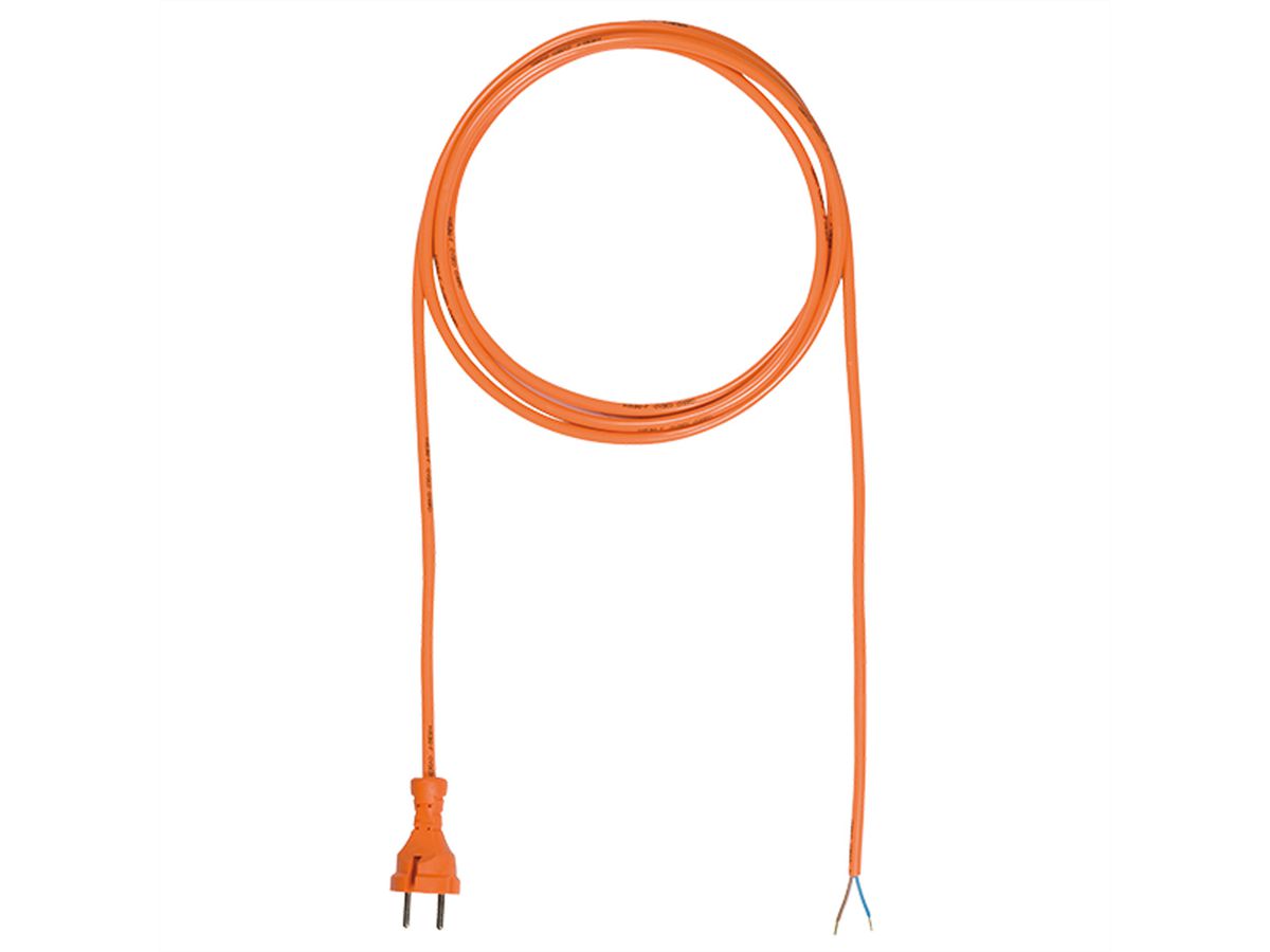 BACHMANN PUR-Zuleitung 2x1.50 3m orange, H07BQ-F 24G/AEH