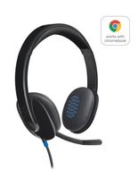 Logitech H540 Kopfhörer Kabelgebunden Kopfband Büro/Callcenter USB Typ-A Schwarz