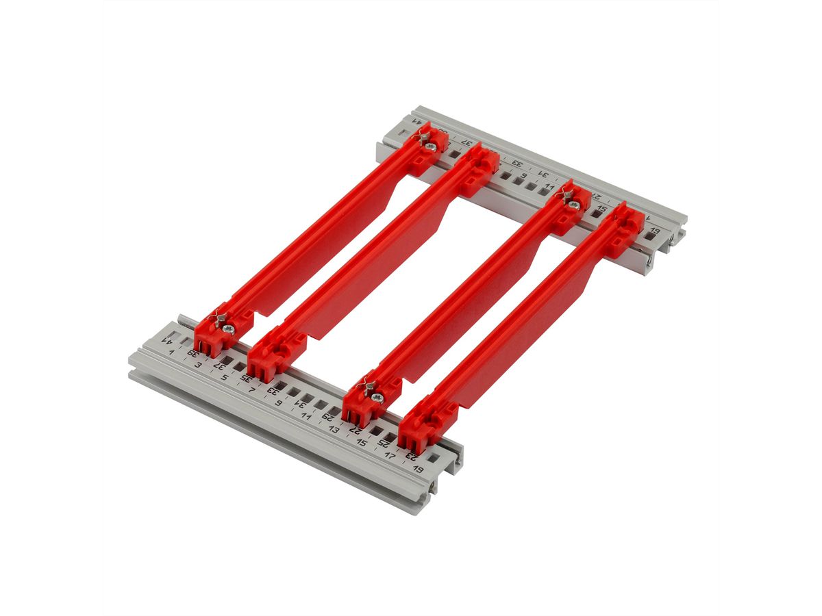 SCHROFF FUEHRUNGSSCH H-DUTY 160T 2MM ROT