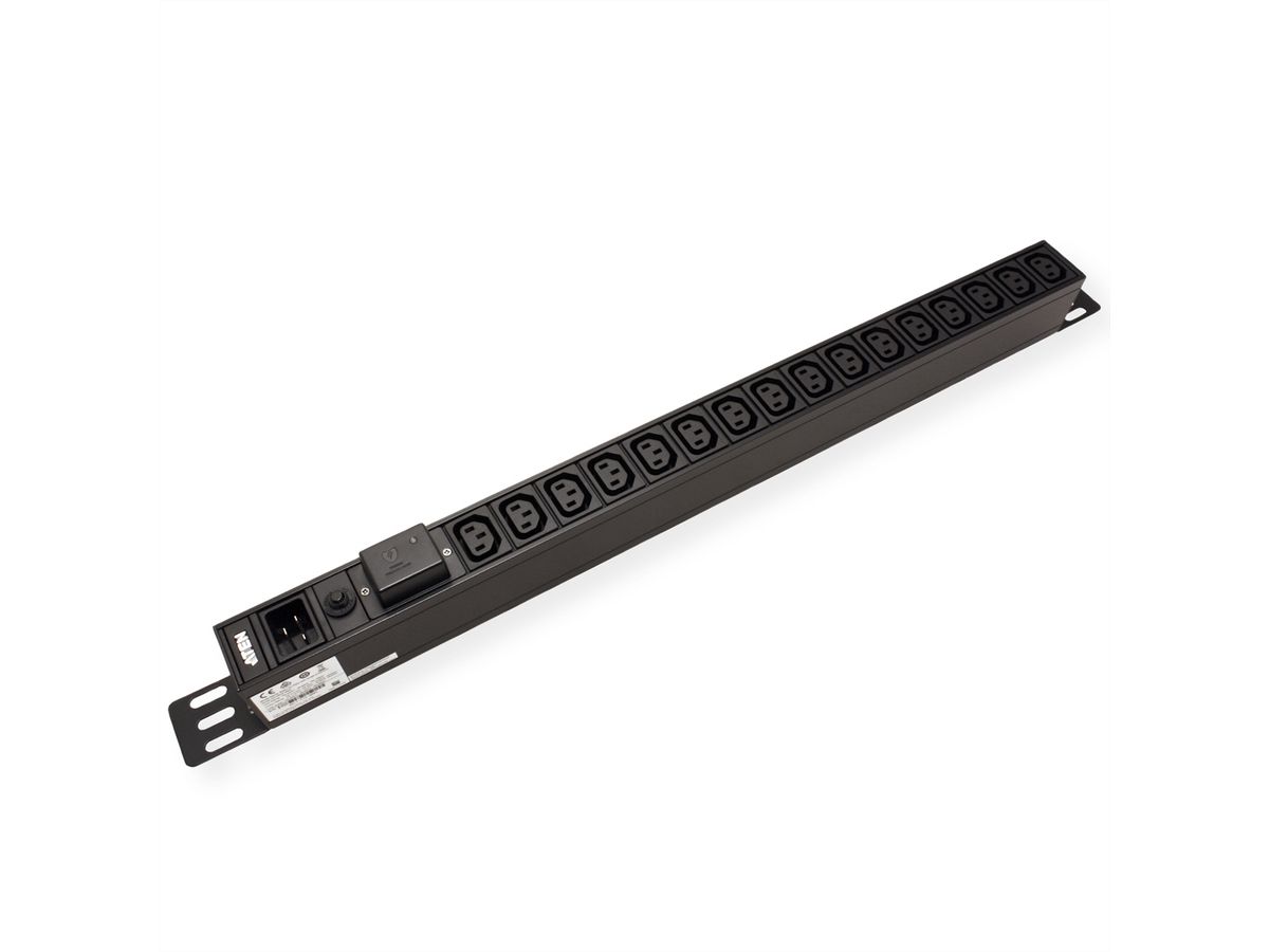 ATEN PE0216SG 0U 16A 16-Port Basic PDU mit Überspannungsschutz