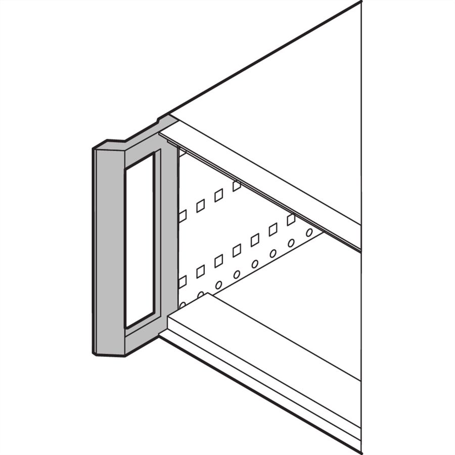 SCHROFF GRIFF 2HE RAL7016 2STK