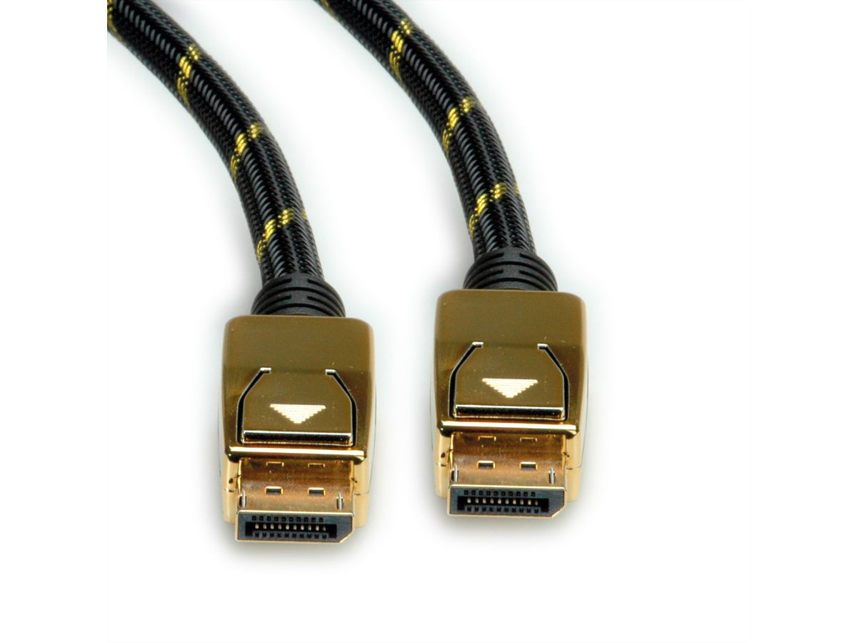 ROLINE GOLD DisplayPort Kabel, DP ST - ST, 10 m