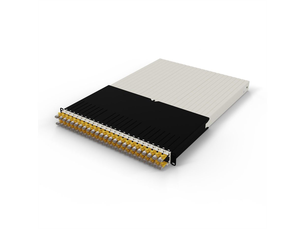 patchbox.one 30RU STP gelb Cat.6a 1,8m