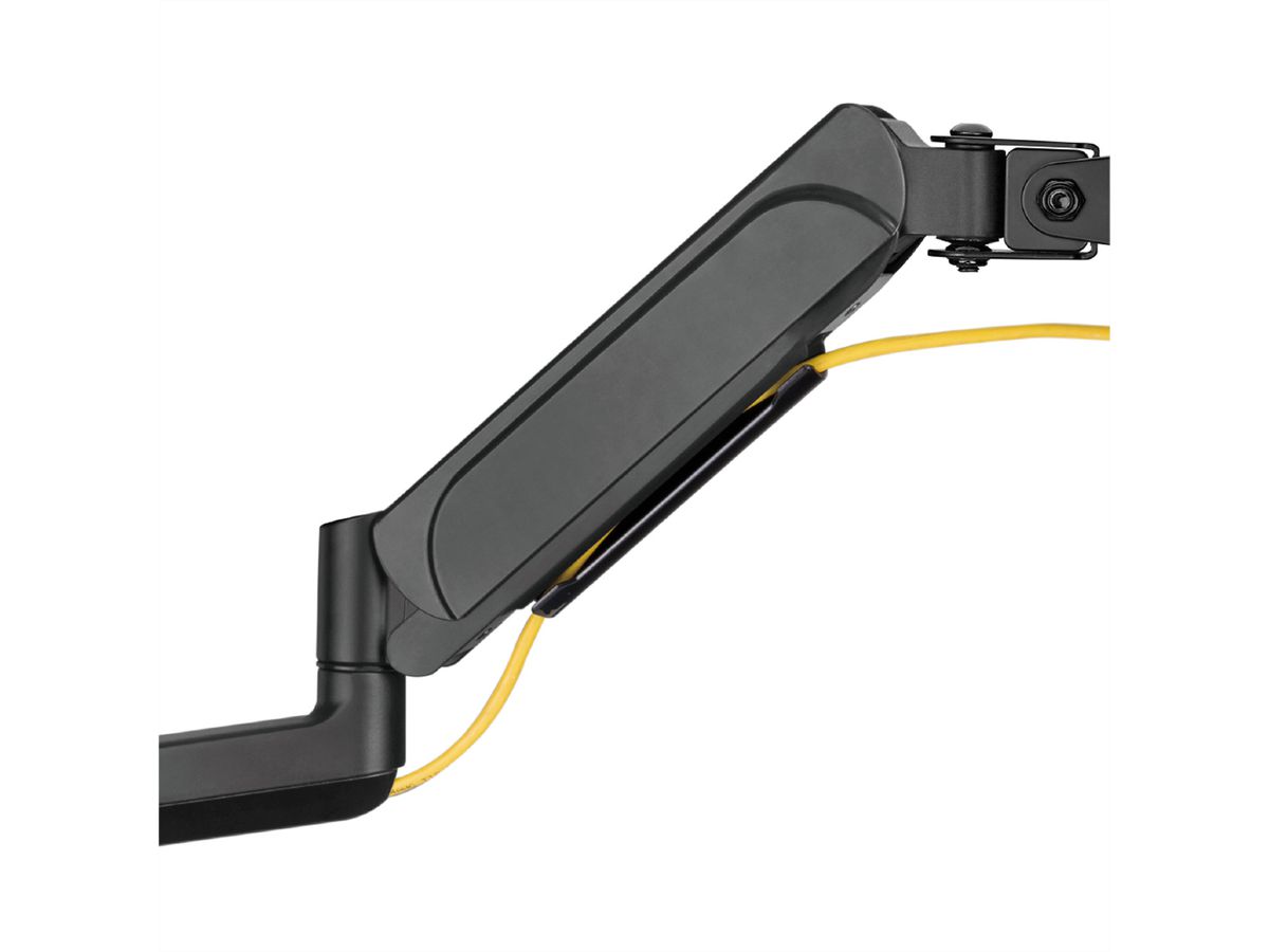 VALUE Dual LCD-Arm Trägerstange, 4 Gelenke, Tischmontage, 17-32 Zoll, bis 2x 9 kg