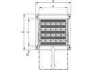SCHROFF Fachboden ausziehbar (Universal eurorack) - FACHB.UNI.TELE.800B600T 7021