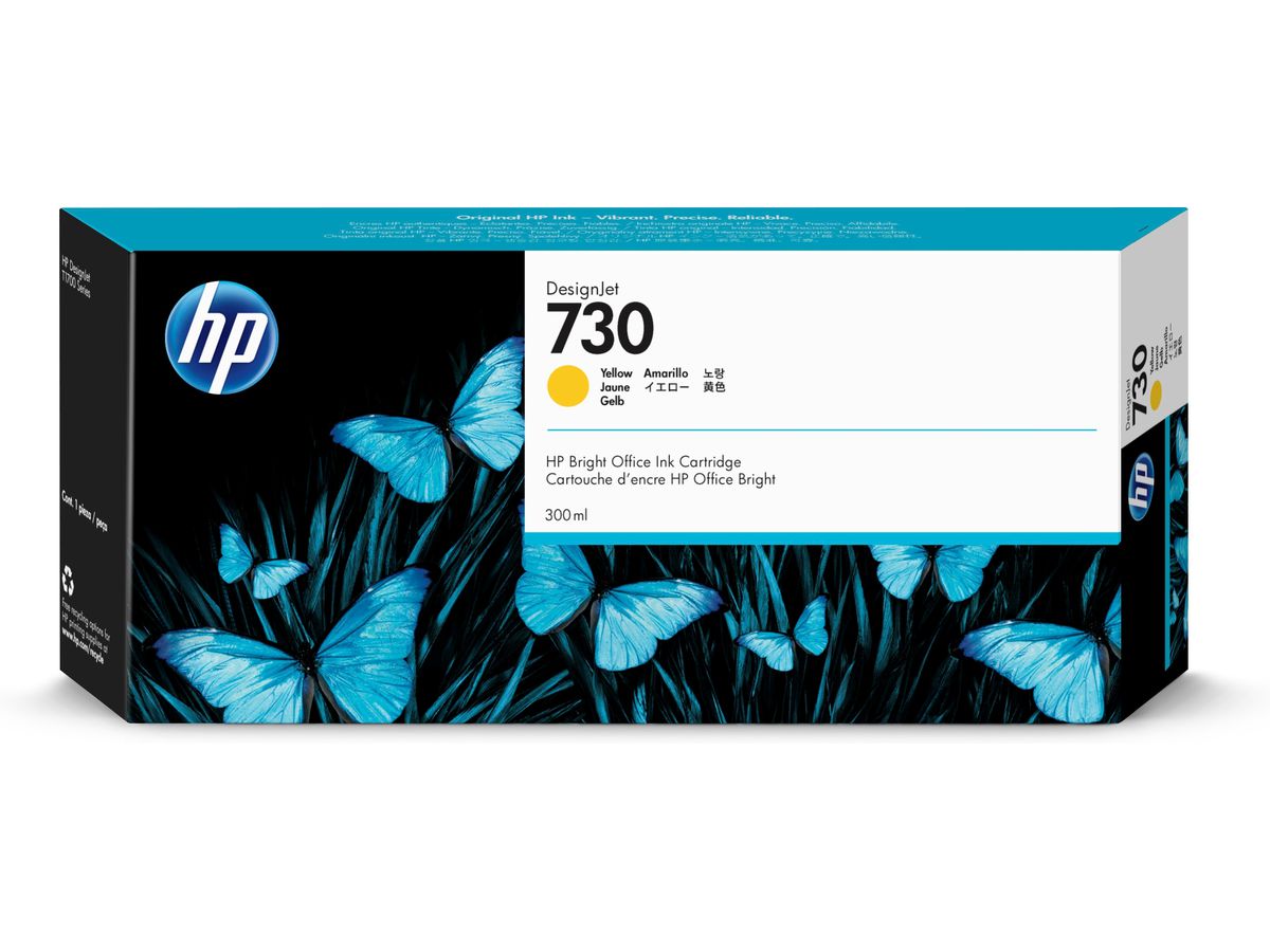 HP 730 DesignJet Druckerpatrone Gelb 300 ml