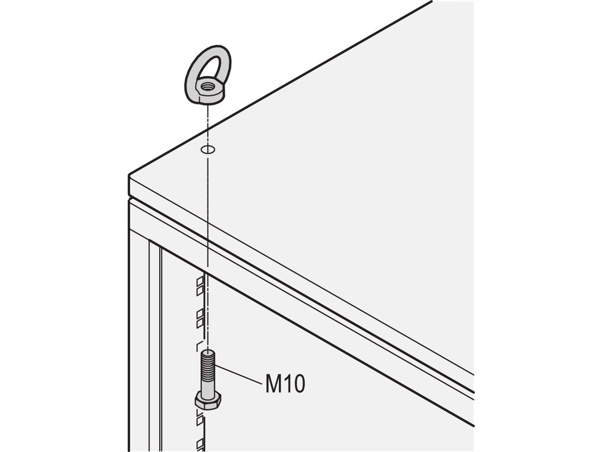 SCHROFF Kranösen - KRANOESEN SATZ M10 4STK