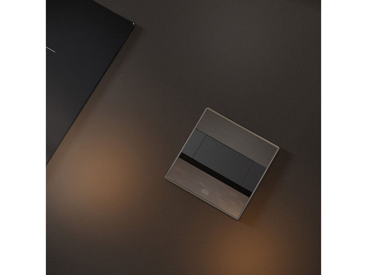 BACHMANN SENSE schwarz 1x CEE7/3, 1x USB A/C L=2,0m AEH