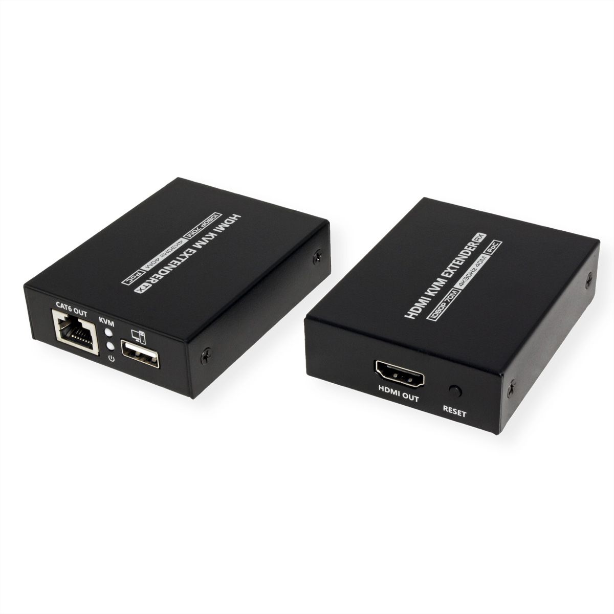 VALUE KVM Verlängerung über Cat.6/6A, HDMI 4K30, max. 40m