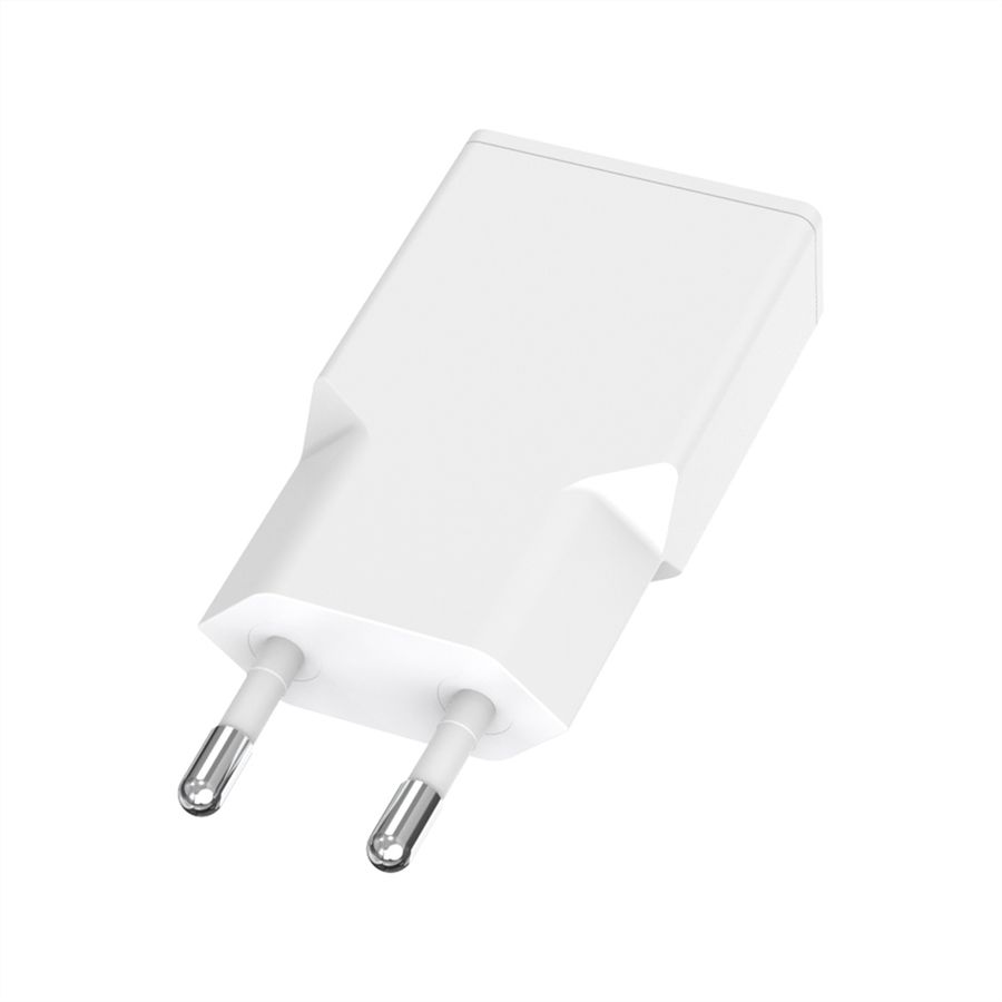 VALUE USB Charger mit Euro-Stecker, 2 Ports Typ A+C, 30W