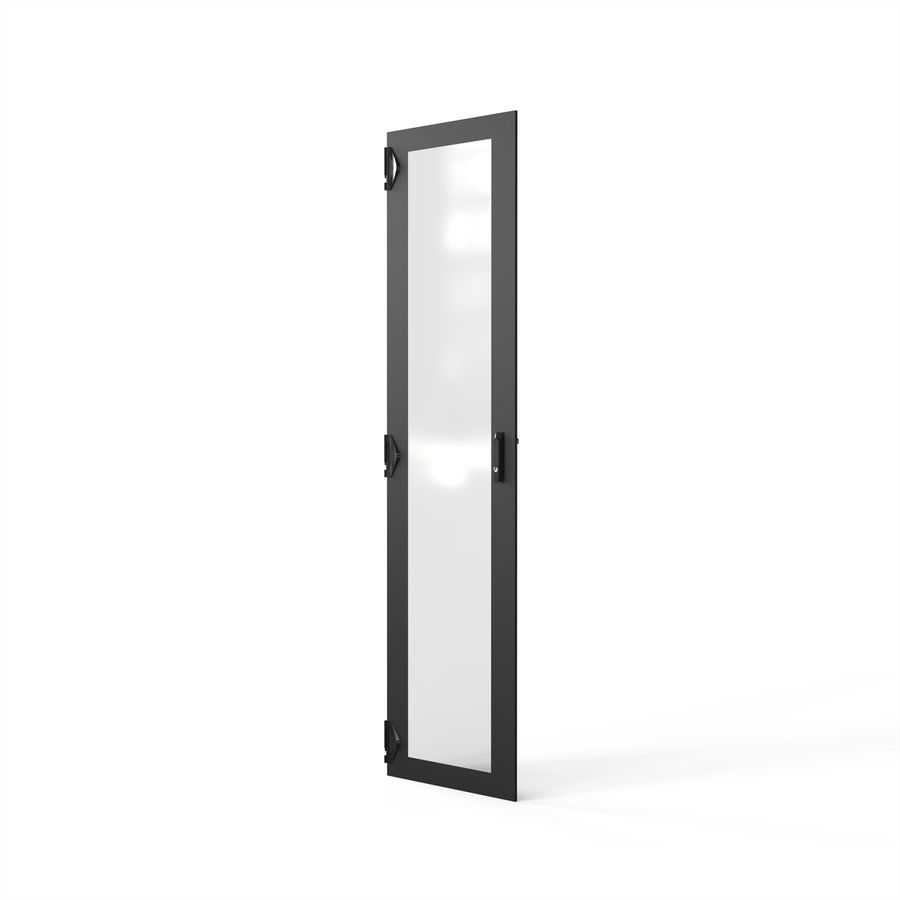SCHROFF TUER GLASS 2200H 600B IP20 1PT
