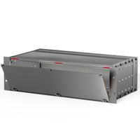 SCHROFF Frontplatte, klappbar - FRONTPL.KLAPPB.HF 4HE 84TE