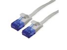 VALUE Patchkabel Kat.6A (Class EA) UTP, extra-flach, grau, 5 m