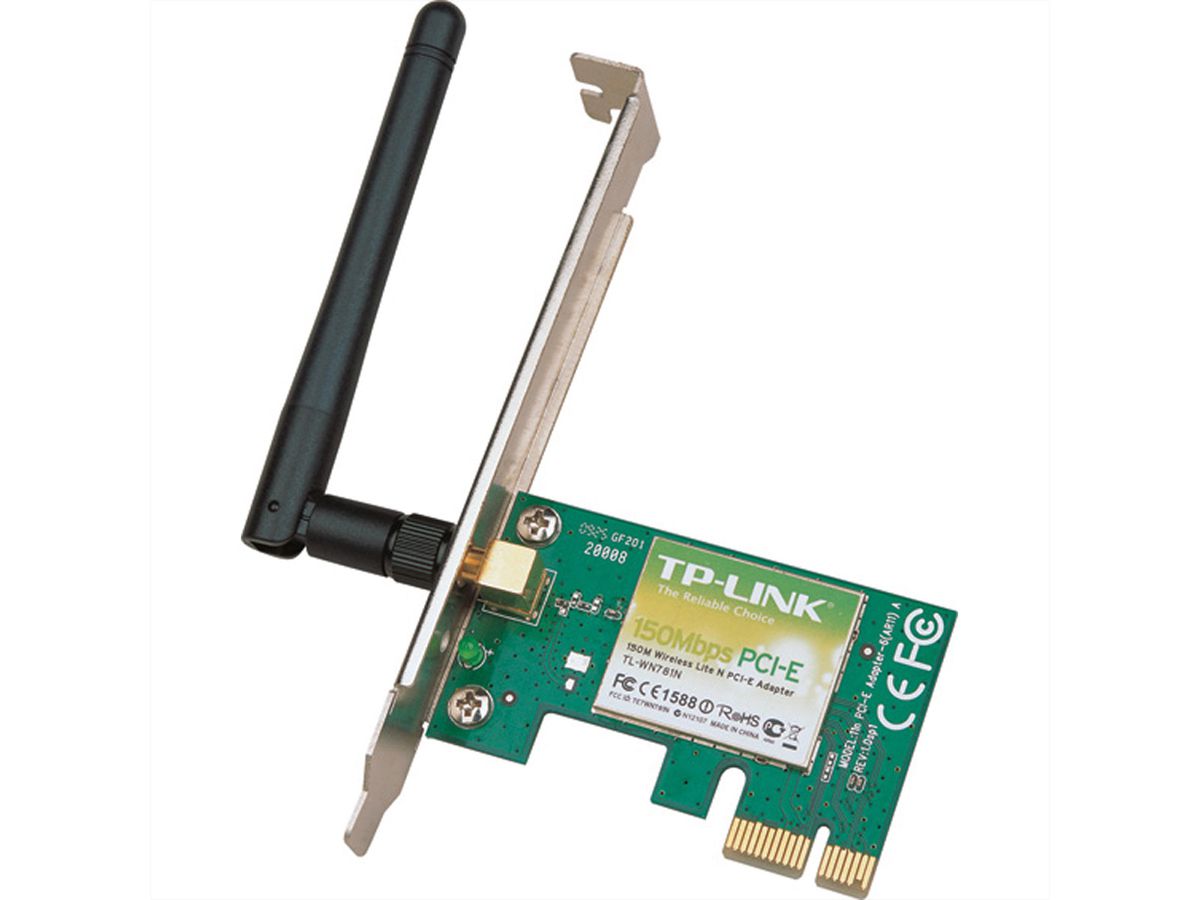 TP-LINK TL-WN781N Wireless N 150 PCI Express Adapter