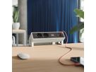 BACHMANN DESK2 2xP40 1xUSB C/C 45W, L=0,2m RAL9010