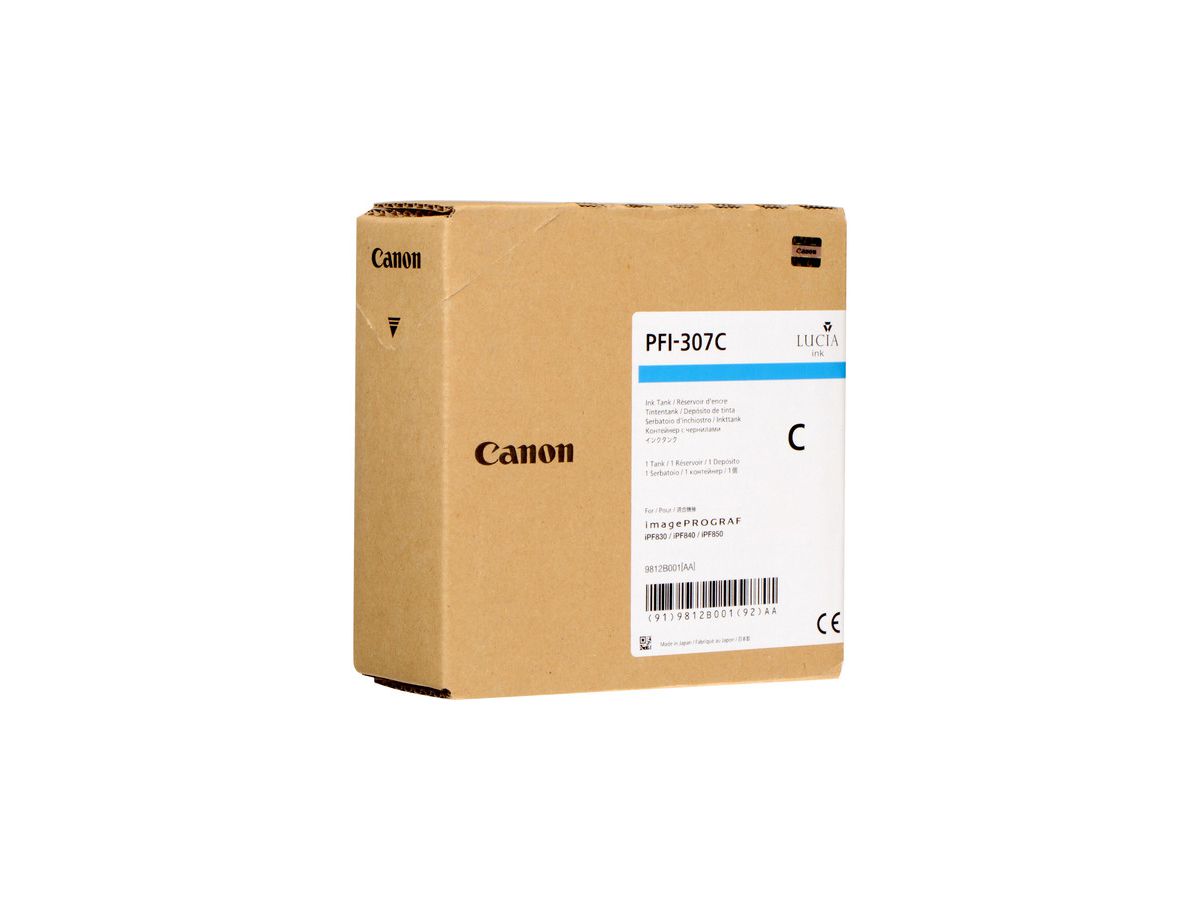 Canon PFI-307C Druckerpatrone Original Cyan